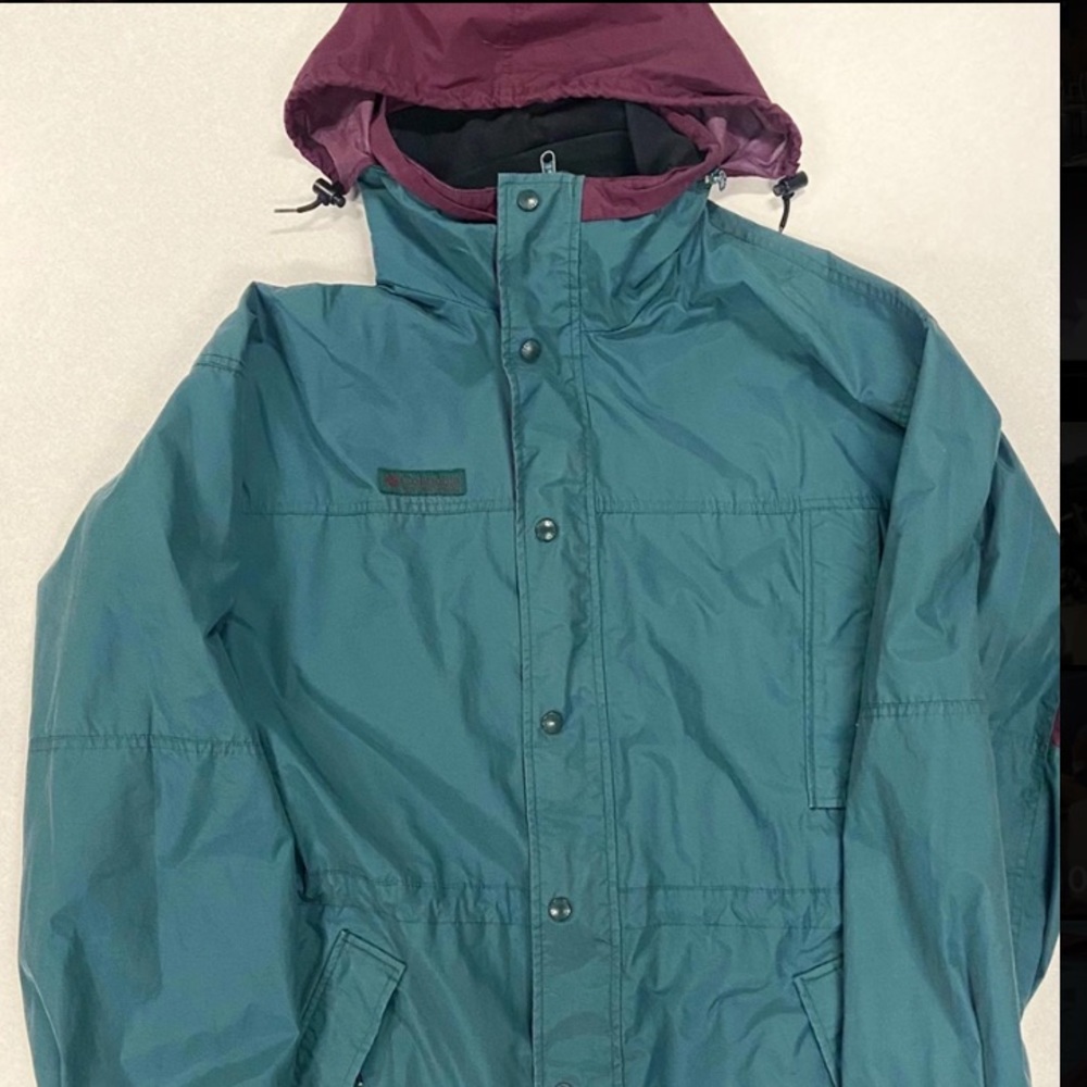 Vintage Columbia rain jacket